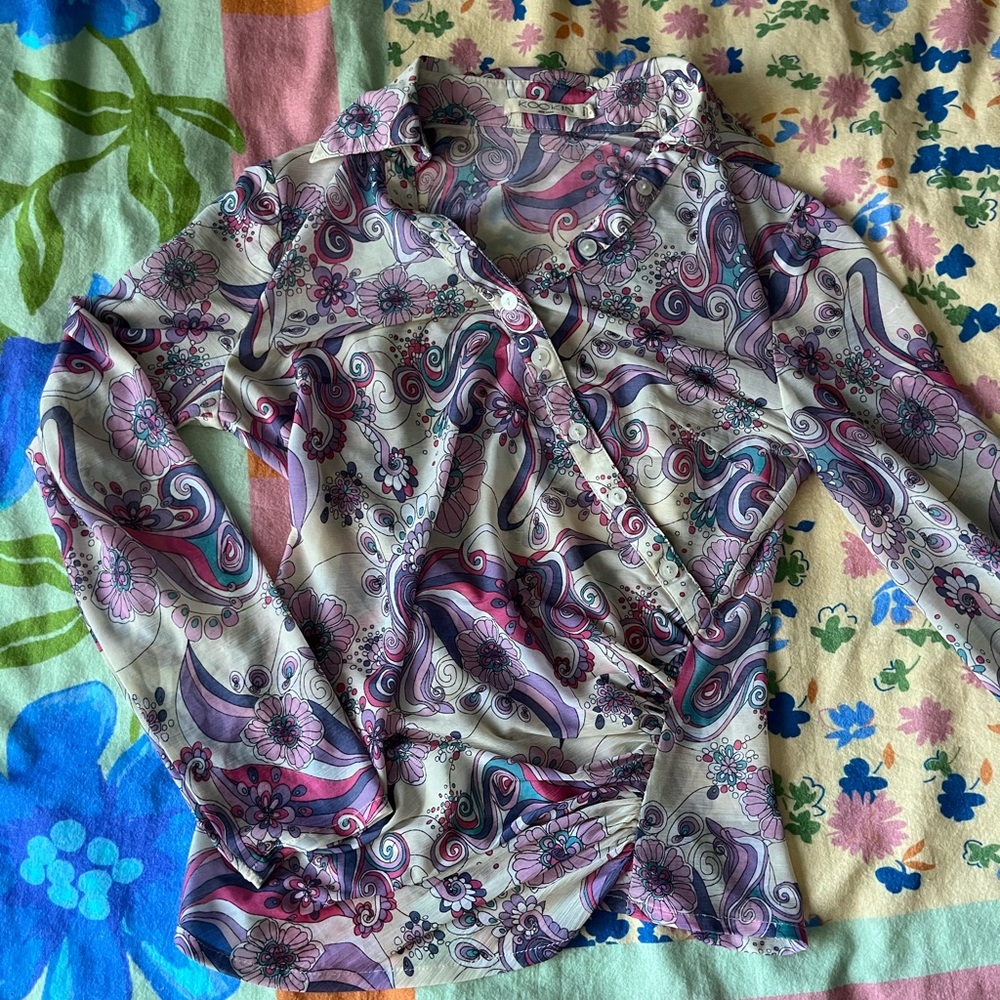 Floral Paisley Women's Top
